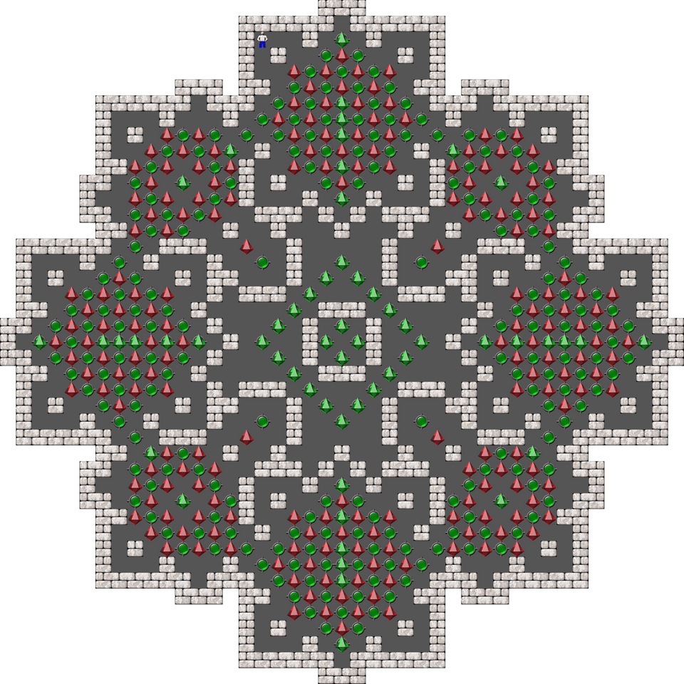 Sokoban David W. Skinner Arranged level 309